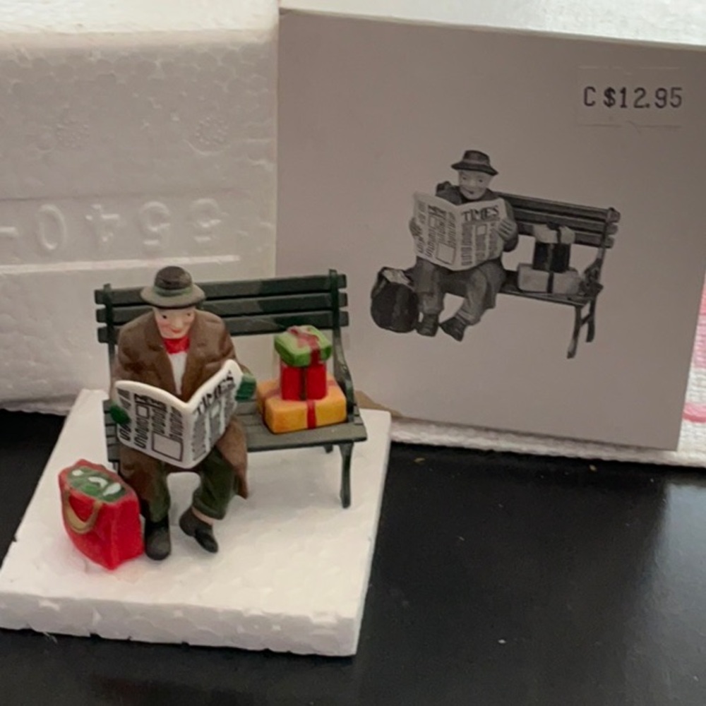 Department 56, rest, ye MERRY gentlemen, heritage Village collection